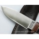 Pallares Machete Nº 3 Mango Cuero Acero Inox Pallares Machete Nº 3 Mango Cuero Acero Inox