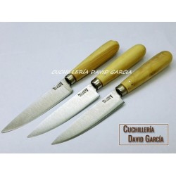 Cuchillo Cocina Pallares  Acero Inox con Mango de Boj 10 cm Cuchillo Cocina Pallares  Acero Inox con Mango de Boj 10 cm