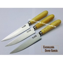 Cuchillo Cocina Pallares  Acero Inox con Mango de Boj 12 cm Cuchillo Cocina Pallares  Acero Inox con Mango de Boj 12 cm