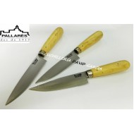 Cuchillo Cocina Pallares  Acero Carbono con Mango de Boj 10 cm Cuchillo Cocina Pallares  Acero Carbono con Mango de Boj 10 cm