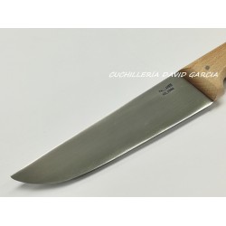 Cuchillo Carnicero Pallares  Acero Carbono con Mango de Haya 15 cm