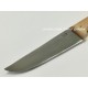 Cuchillo Carnicero Pallares  Acero Carbono con Mango de Haya 15 cm