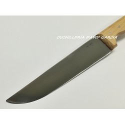 Cuchillo Carnicero Pallarès  Acero Carbono con Mango de Haya 20 cm