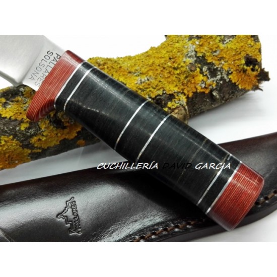 Pallares Machete nº 3 mango cuero acero carbono Pallares Machete nº 3 mango cuero acero carbono