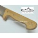 Cuchillo Carnicero Pallarès  Acero Carbono con Mango de Haya 25,5 cm