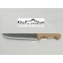 Cuchillo Carnicero Pallarès  Acero Carbono con Mango de Haya 23 cm