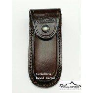 Pallarès Funda Piel para Navajas Posición Vertical / Horizontal Marron Grande