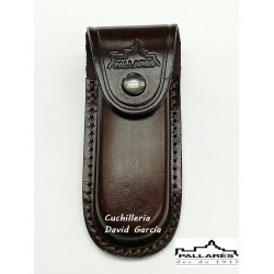 Pallarès Funda Piel para Navajas Posición Vertical / Horizontal Marron Grande