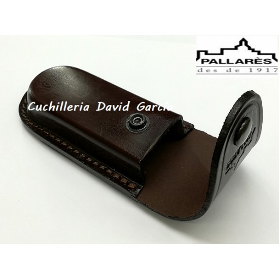 Pallarès Funda Piel para Navajas Posición Vertical / Horizontal Marron Grande Pallarès Funda Piel para Navajas Posición Vertical / Horizontal Marron Grande