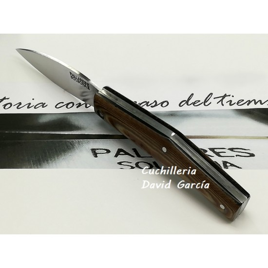 Pallarès Busa Micarta Marron Inox Pallarès Busa Micarta Marron Inox