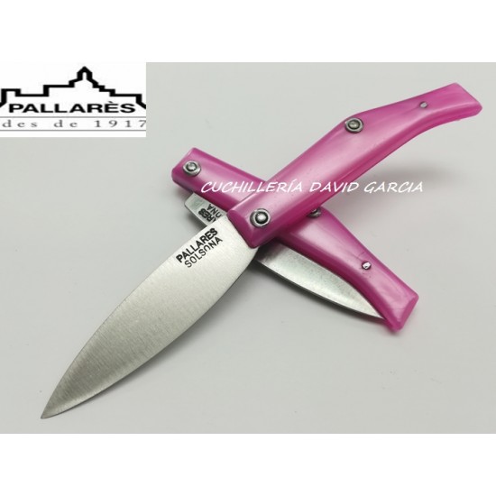 Pallares Navaja Comun Color Rosa Acero Carbono Nº00 Pallares Navaja Comun Color Rosa Acero Carbono Nº00