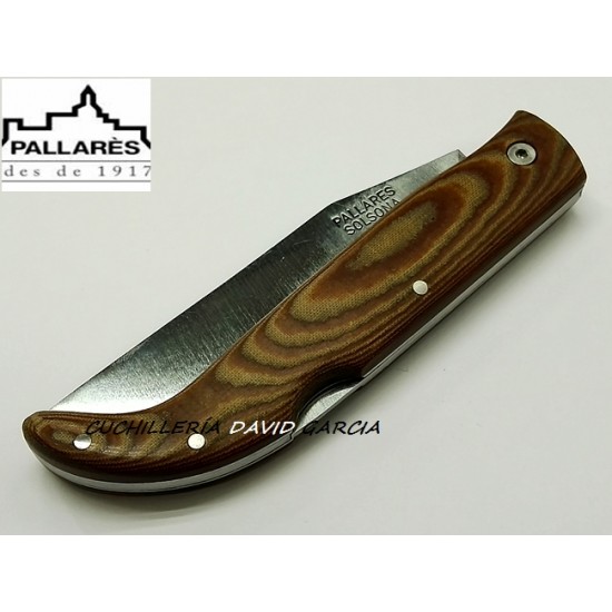 Pallarès Pedraforca Micarta Marron Acero Carbono Pallarès Pedraforca Micarta Marron Acero Carbono