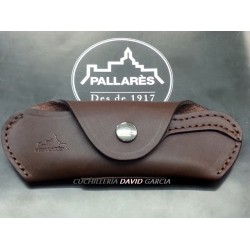 Pallarès Funda Piel para Navajas Posición Horizontal  Marron Pallarès Funda Piel para Navajas Posición Horizontal  Marron
