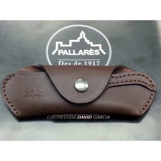 Pallarès Funda Piel para Navajas Posición Horizontal Marron Pallarès Funda Piel para Navajas Posición Horizontal Marron