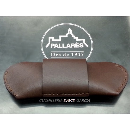 Pallarès Funda Piel para Navajas Posición Horizontal  Marron