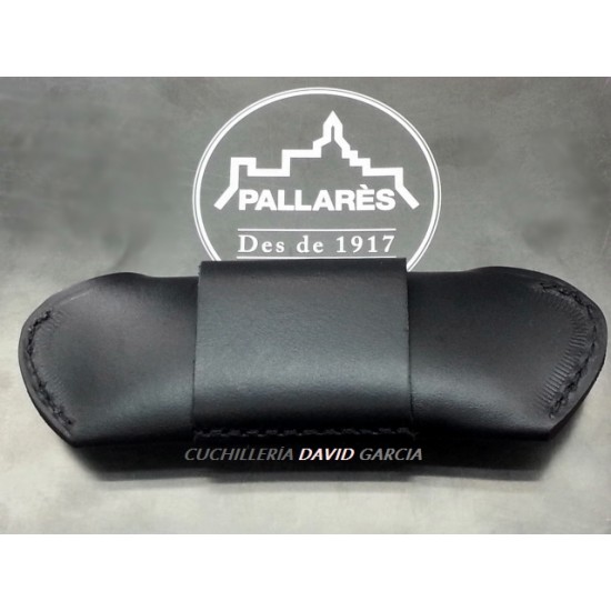 Pallarès Funda Piel para Navajas Posición Horizontal Negra Pallarès Funda Piel para Navajas Posición Horizontal Negra
