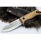 Nieto Mini Sioux Nessmuk Olive Knife 1046-O