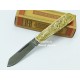 Rough Rider Cowboy Knife Brass RR1457 Rough Rider Cowboy Knife Brass RR1457