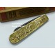 Rough Rider Cowboy Knife Brass RR1457 Rough Rider Cowboy Knife Brass RR1457