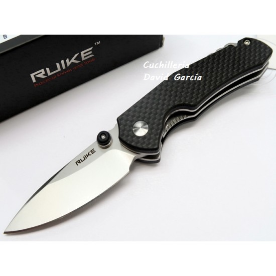 Ruike P671-CB G10 Fibra de carbono y G10 Acero 14C28N