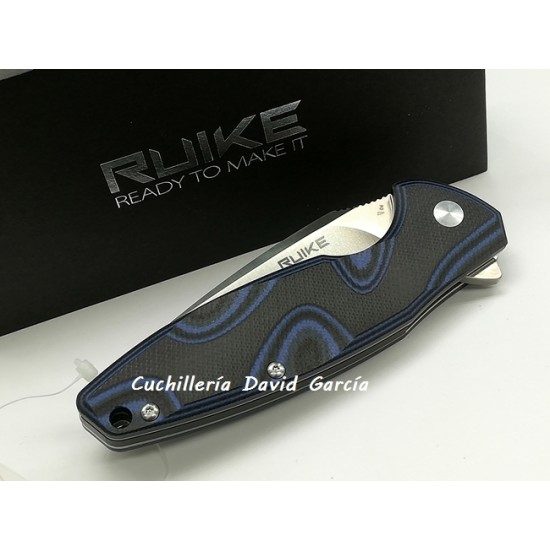 Ruike P105-Q G10  Negro/Azul Acero 14C28N