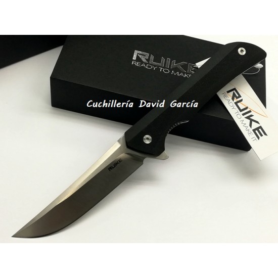 Ruike P121-B G10 Negro Acero 14C28N Ruike P121-B G10 Negro Acero 14C28N