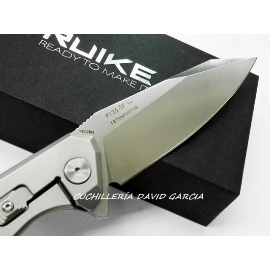 Ruike P135-SF Doble bloqueo Acero 14C28N Ruike P135-SF Doble bloqueo Acero 14C28N