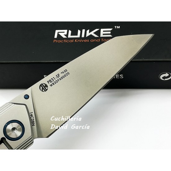 Ruike P831SF Doble Bloqueo Acero 14C28N Ruike P831SF Doble Bloqueo Acero 14C28N