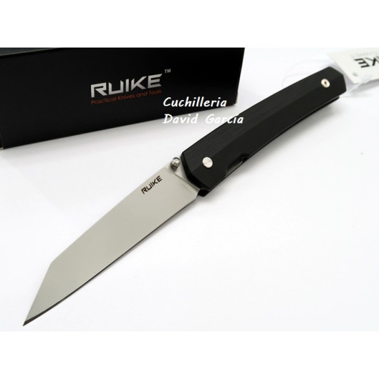 Ruike P865-B  G10 Negro Acero 14C28N