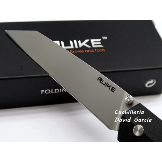 Ruike P865-B  G10 Negro Acero 14C28N