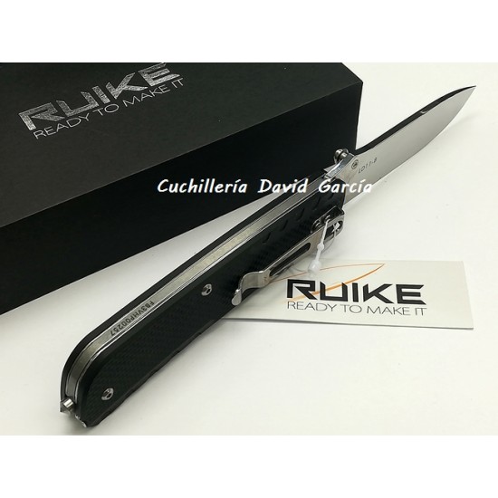 Ruike Trekker LD11-B G10 Negro Acero 12C27 Ruike Trekker LD11-B G10 Negro Acero 12C27