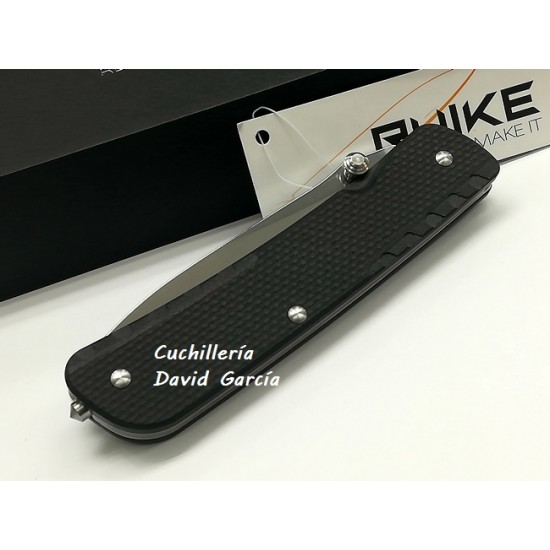 Ruike Trekker LD11-B G10 Negro Acero 12C27 Ruike Trekker LD11-B G10 Negro Acero 12C27