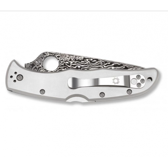 Spyderco Endura 4 Titanio Damasco SC10TIPD Spyderco Endura 4 Titanio Damasco SC10TIPD
