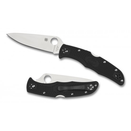 Spyderco Endura 4  C10FPBK Negra Filo Liso