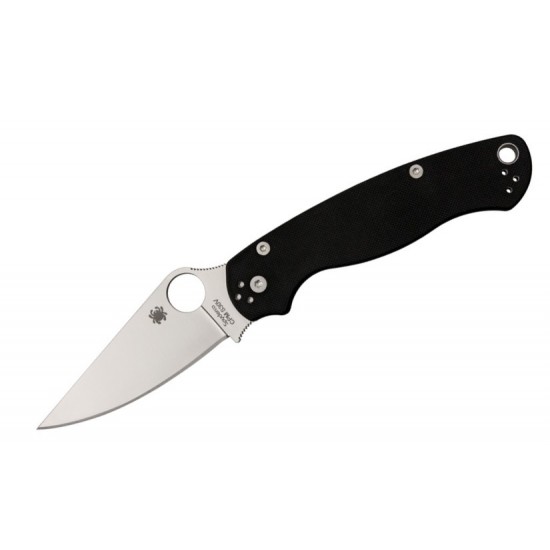 Spyderco Para-military 2  G10  Negro  C81GP2