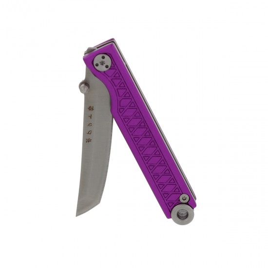 StatGear Pocket Samurai Navaja llavero Aluminio Morada