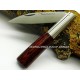 Taramundi Punta Recta 7 cm Madera Estabilizada Roja 002 Taramundi Punta Recta 7 cm Madera Estabilizada Roja 002