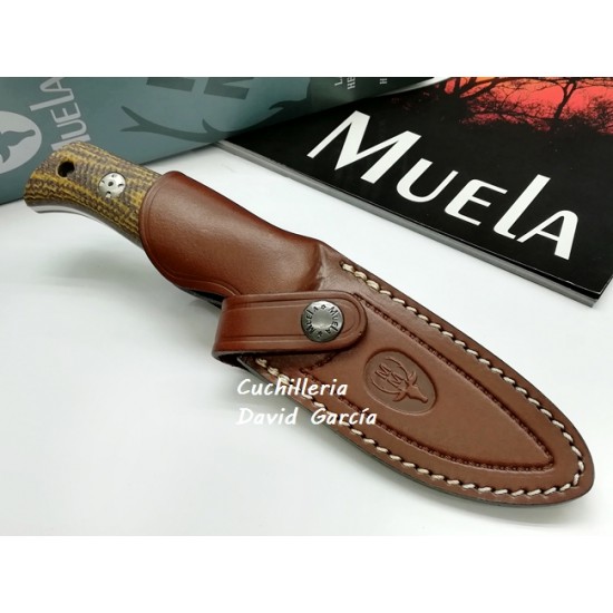 Muela Tuareg 10G Micarta Yute Mostaza Muela Tuareg 10G Micarta Yute Mostaza