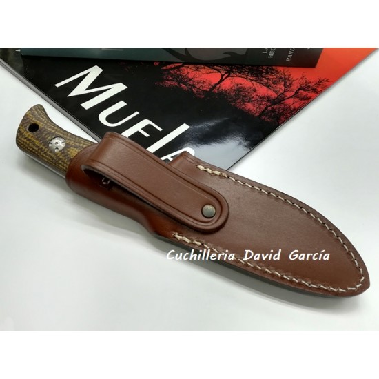 Muela Tuareg 10G Micarta Yute Mostaza Muela Tuareg 10G Micarta Yute Mostaza