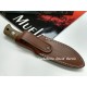 Muela Tuareg 10G Micarta Yute Mostaza Muela Tuareg 10G Micarta Yute Mostaza