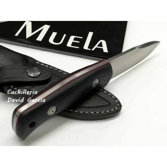 Muela Tuareg 10M Micarta Negra-Azul Muela Tuareg 10M Micarta Negra-Azul