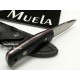 Muela Tuareg 10M Micarta Negra-Azul Muela Tuareg 10M Micarta Negra-Azul