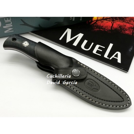 Muela Tuareg 10M Micarta Negra-Azul Muela Tuareg 10M Micarta Negra-Azul