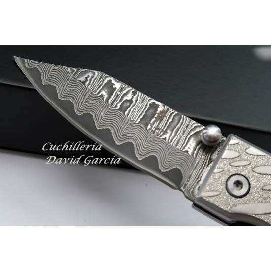 Yuki Acero Damasco 71 Capas Fibra Carbono