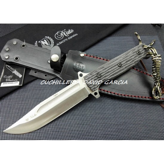 Nieto Fighter Bowie Tracker 13001 Mikarta Canvas