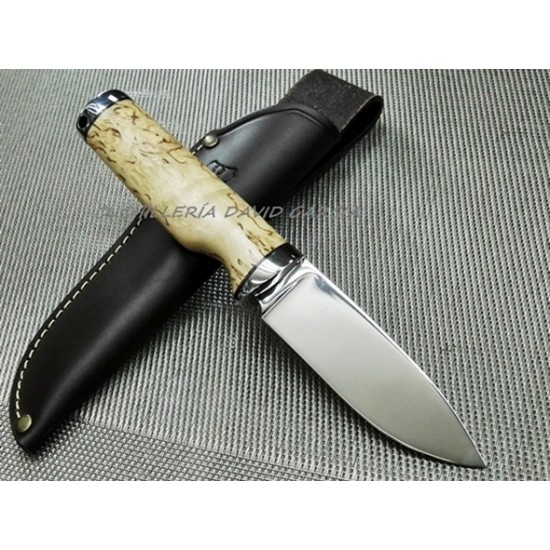 Cudeman 138-DP Acero Bohler Abedul Rizado Cudeman 138-DP Acero Bohler Abedul Rizado