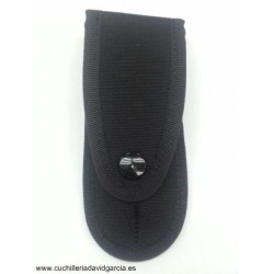 Funda navaja Cordura negra cierre ajustable 78308 Funda navaja Cordura negra cierre ajustable 78308