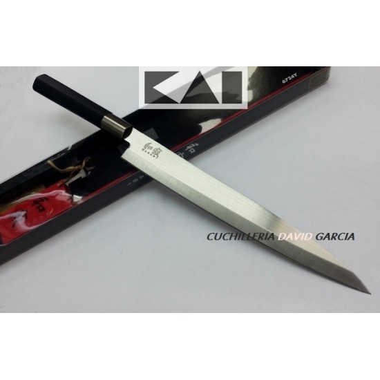 KAI Wasabi Black Cuchillo Yanagiba 6724Y KAI Wasabi Black Cuchillo Yanagiba 6724Y