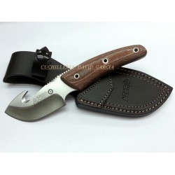 Azero Cuchillo  Desollar  Micarta Canvas Marrón Azero Cuchillo  Desollar  Micarta Canvas Marrón