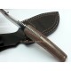 Azero Cuchillo  Desollar  Micarta Canvas Marrón